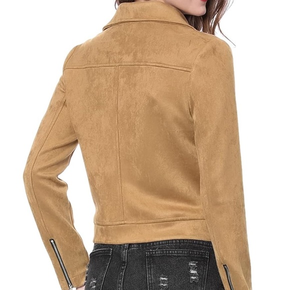 Allegra K Women's Moto Jacket Zeus XS - Picture 5 of 6